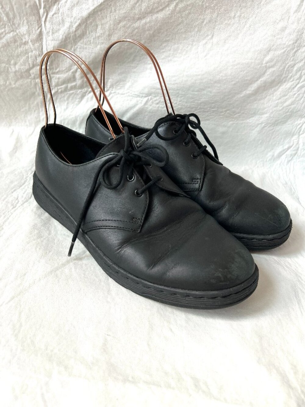 Dr Martens shoes Cavendish mono bts black leather lace up mens 11 lightweight